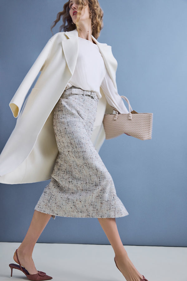 Bali Gathered Blouse - Eco Drape :: Ivory