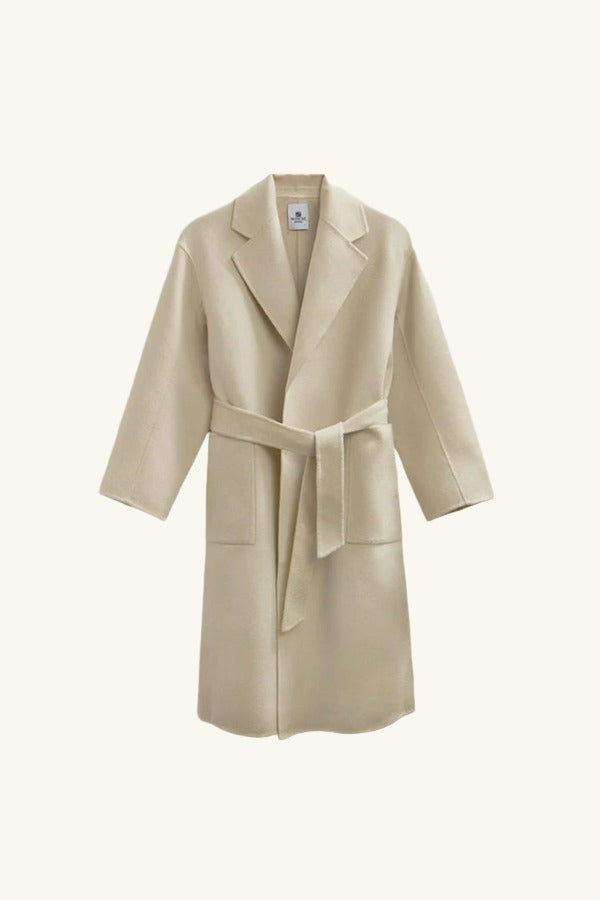 Nonchi Cashmere Coya Coat :: Angel White